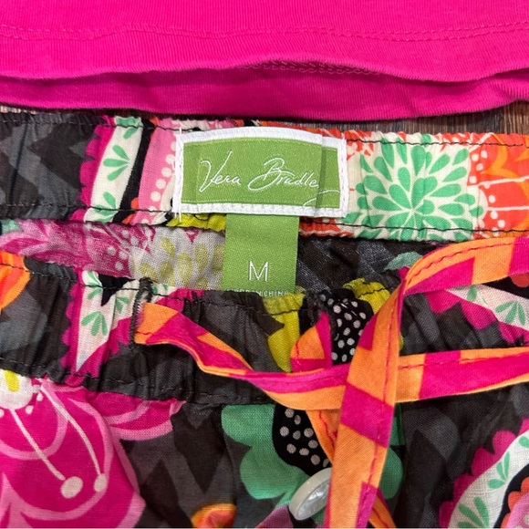 Vera Bradley Pink PajAma and Short Set Size Medium - Picture 5 of 10